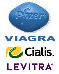 Viagra,Cialis en Levitra Erectiepillen bij Dokteronline